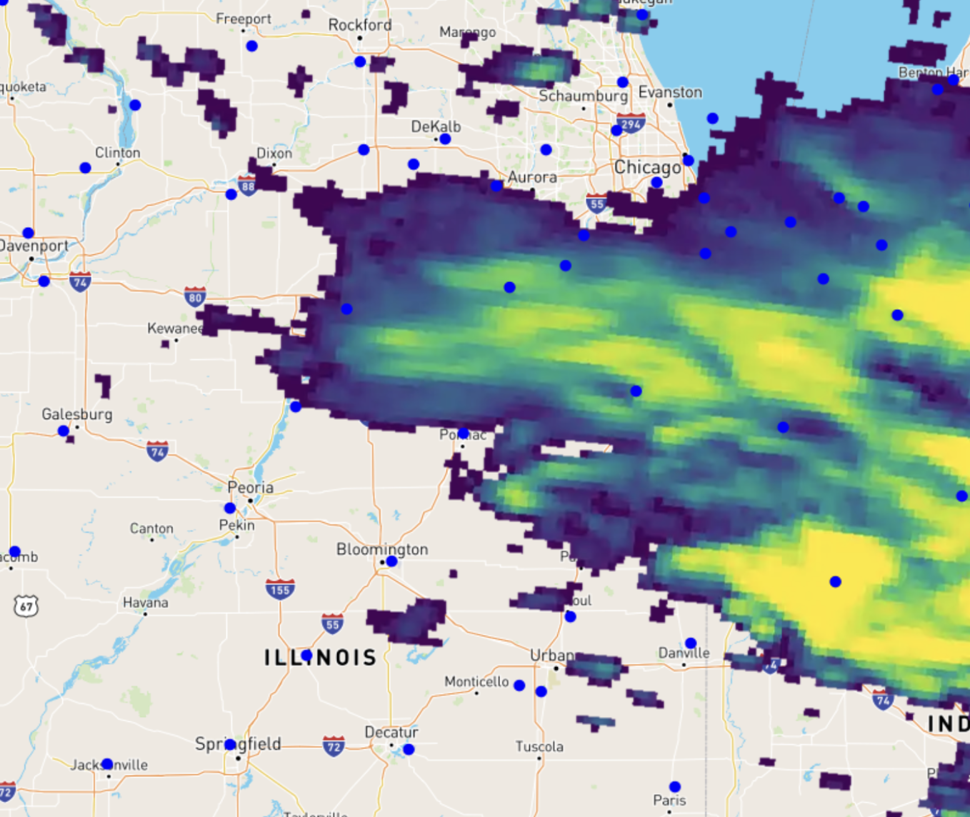 HRRR map